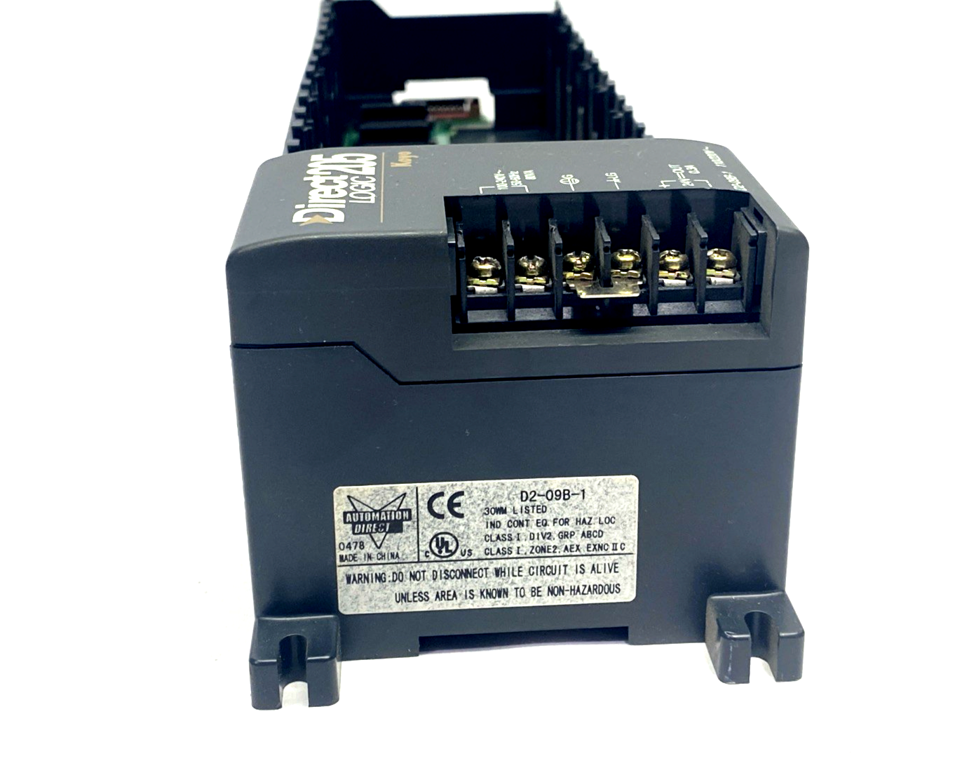 D2-09B-1 | Automation Direct DirectLOGIC DL205 I/O Module Base, 9-Slot 110-220VAC - Used - Maverick Industrial Sales