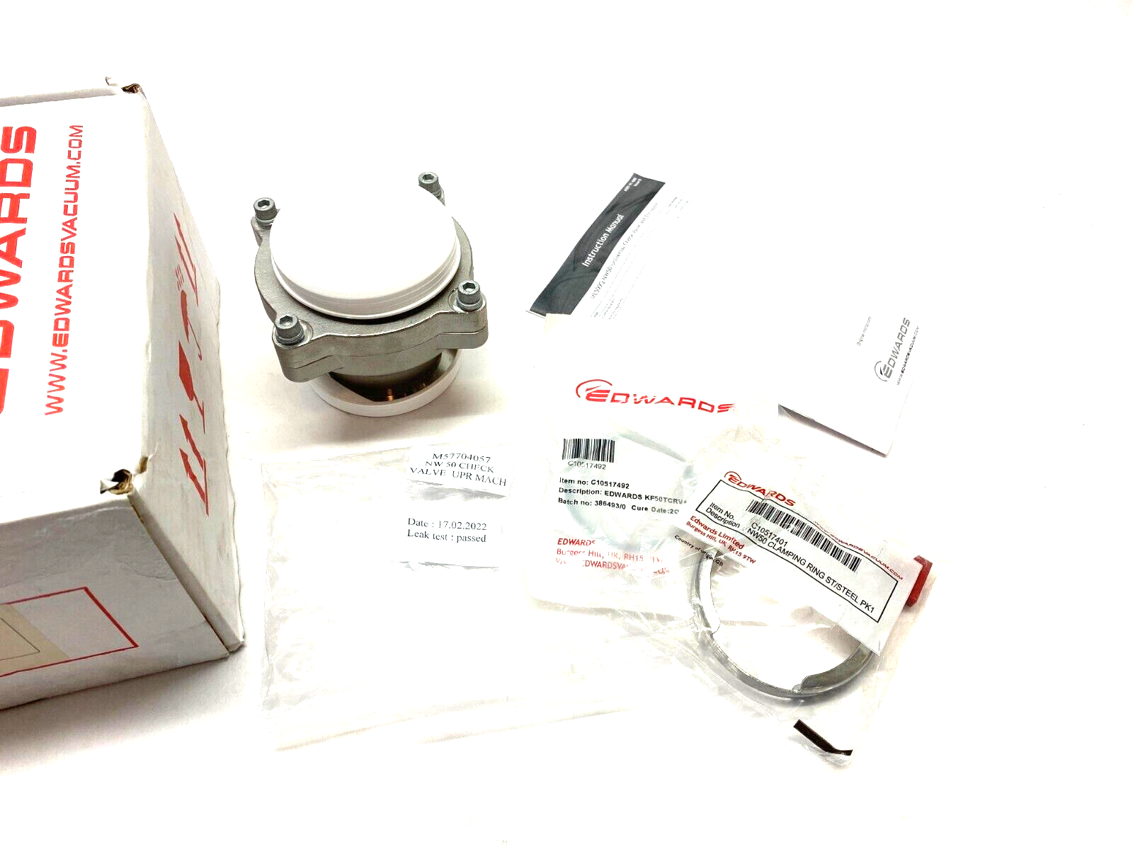 Edwards A50790000 Check Valve Kit NW50 - Maverick Industrial Sales