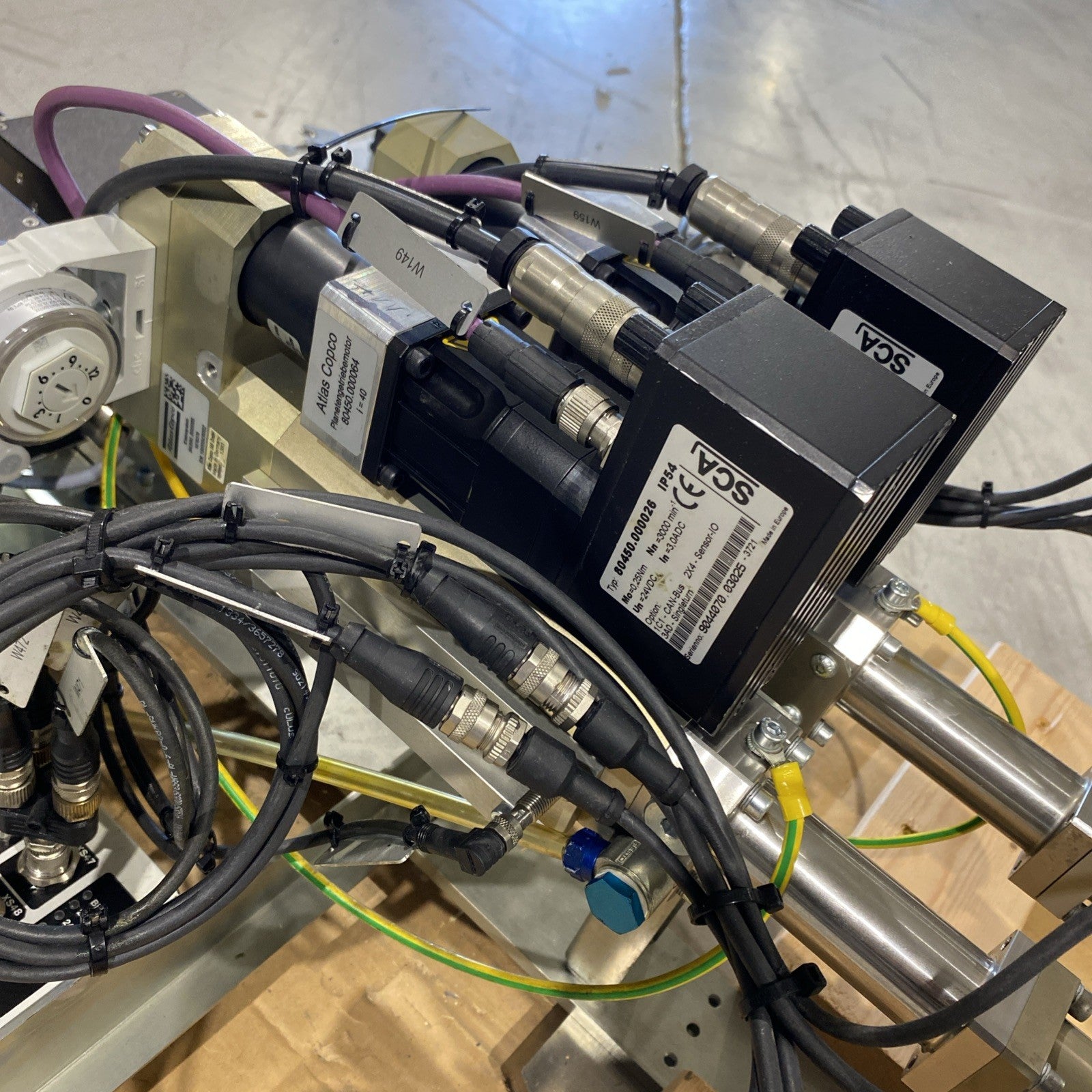Atlas Copco 84890.000085 Tandem Meter, Needs Repair See Description - Maverick Industrial Sales