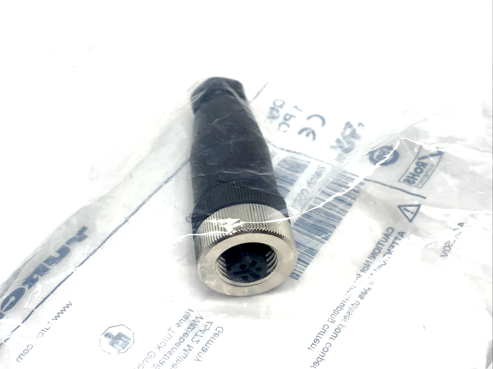 Turck MF 3131-0 Field Wireable Connector 1-3/8" 3-Pin Female U5590 - Maverick Industrial Sales