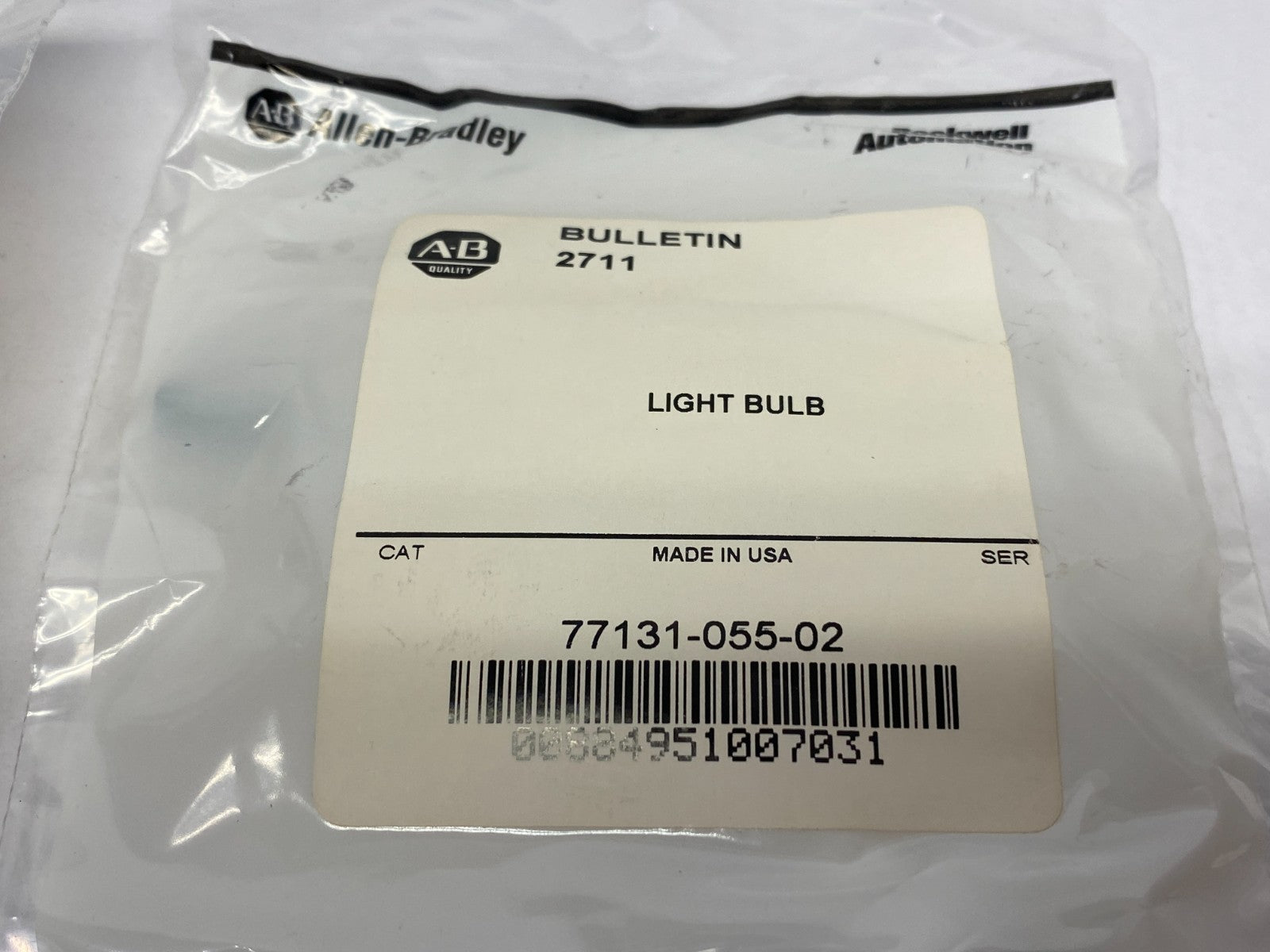 2711-NL1 | Allen Bradley Ser. B Panelview Operator Backlight Lamp Accessory - New - Maverick Industrial Sales