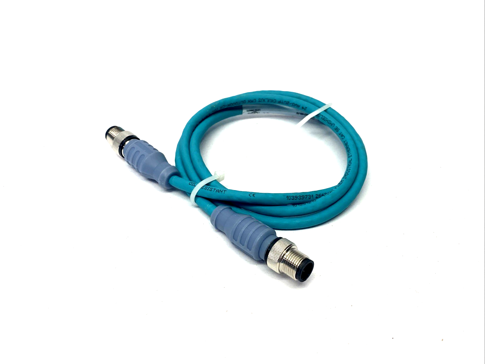 Turck RSCD RSCD 440-1M Ethernet Cordset M12 4-Pin 1m U3-00042 LOT OF 2 - Maverick Industrial Sales