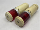 Signalworks STL LED Tower Light Stack Red With Alarm LOT OF 2 - Maverick Industrial Sales