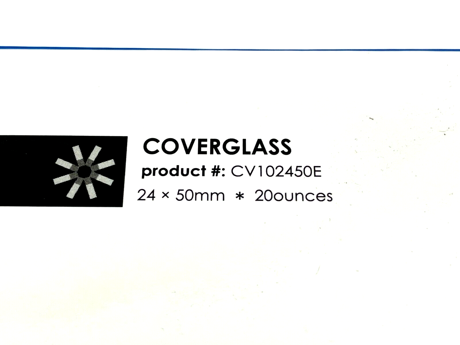 StatLab CV102450E Coverglass 24 x 50mm PKG OF 5 - Maverick Industrial Sales
