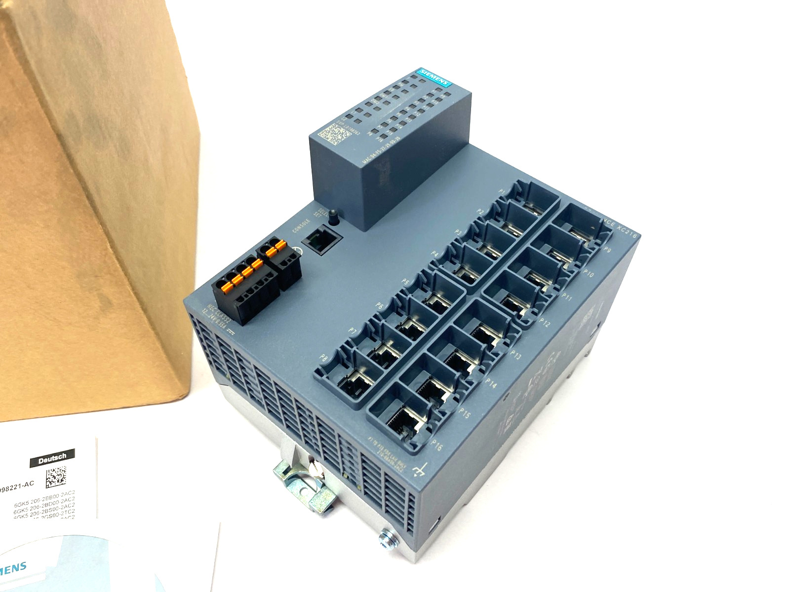 Siemens 6GK5216-0BA00-2AC2 SCALANCE XC216 Manageable Layer 2 IE Ethernet Switch - Maverick Industrial Sales
