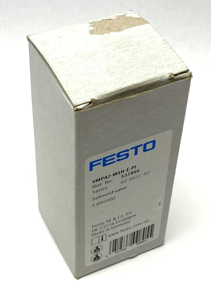 Festo VMPA2-M1H-E-PI Solenoid Valve 537956 - Maverick Industrial Sales