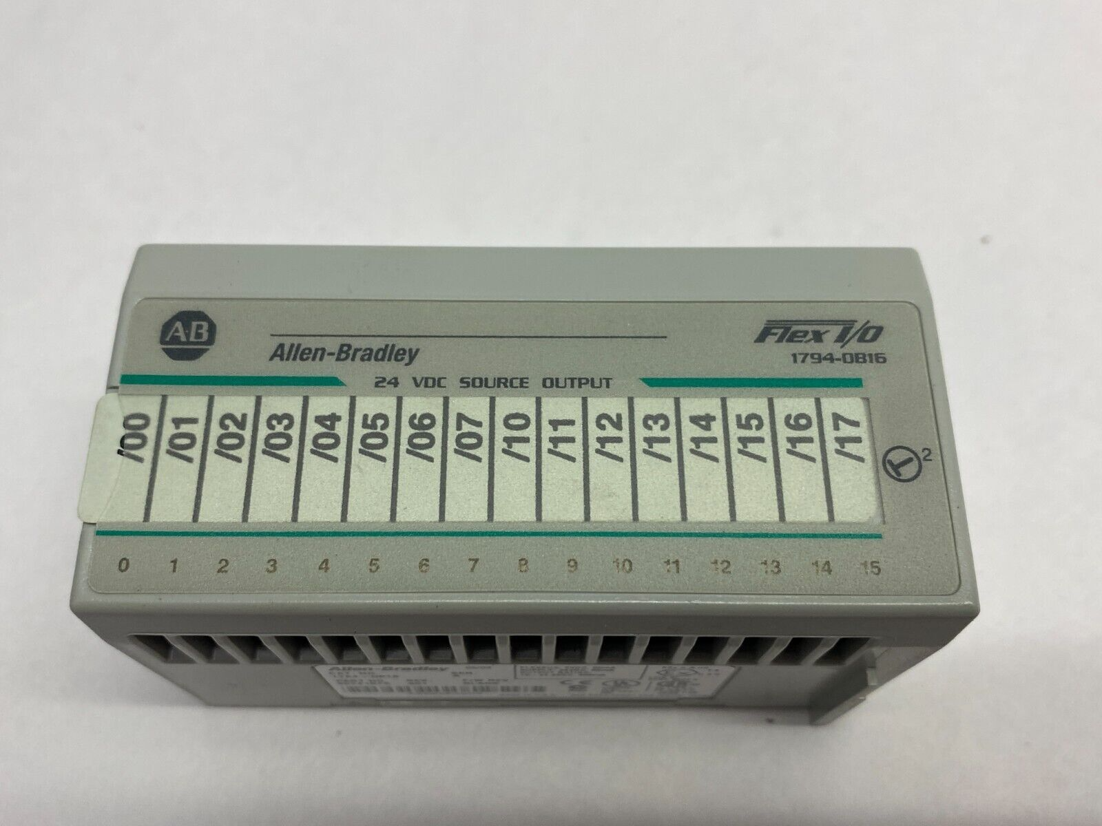 Allen Bradley 1794-OB16 Ser. A Flex I/O Source Output Module 16-Point 96221875 - Maverick Industrial Sales