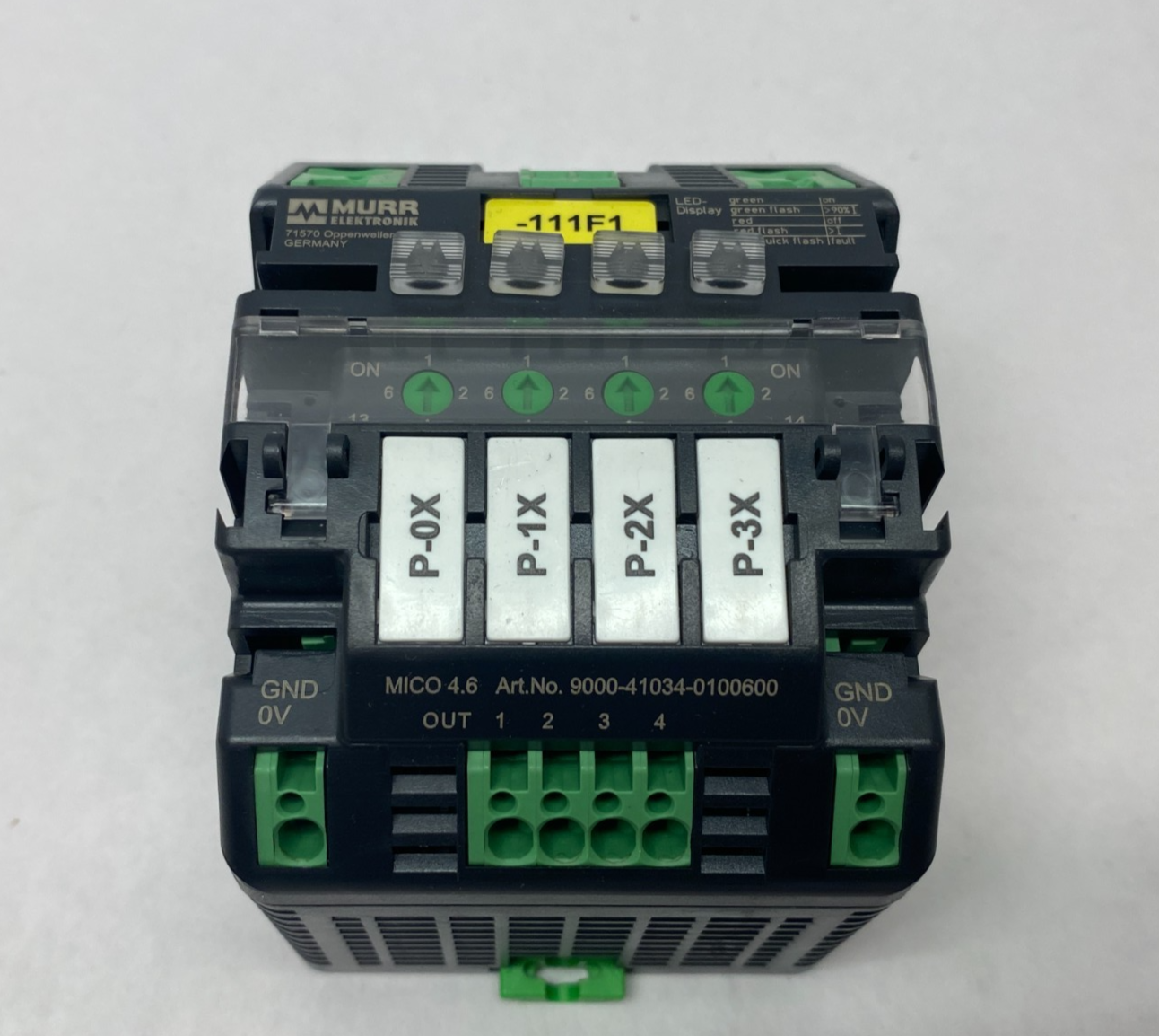 Murrelektronik 9000-41034-0100600 MICO Electronic Circuit Protection 4-Channel - Maverick Industrial Sales