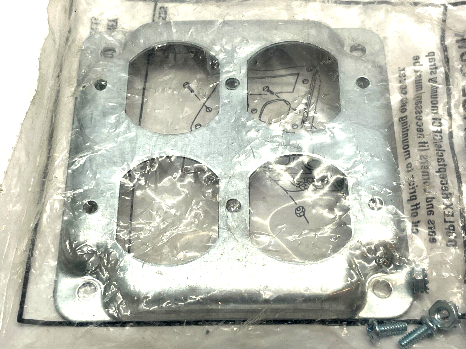 Emerson Electric 503536 Raised Surface Receptacle Cover LOT OF 2 - Maverick Industrial Sales