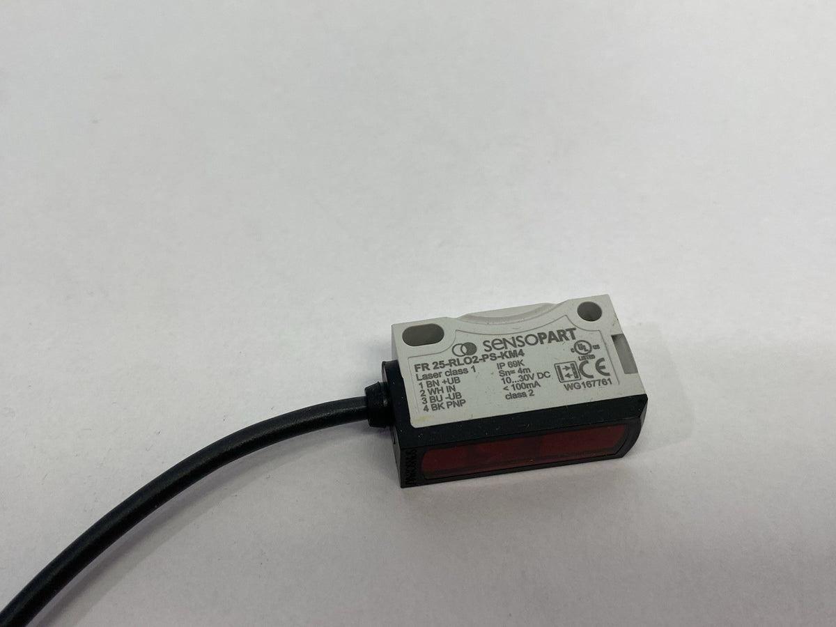 Sensopart FR 25-RLO2-PS-KM4 Reflective Photoelectric Sensor Autocoll. 609-31011 - Maverick Industrial Sales