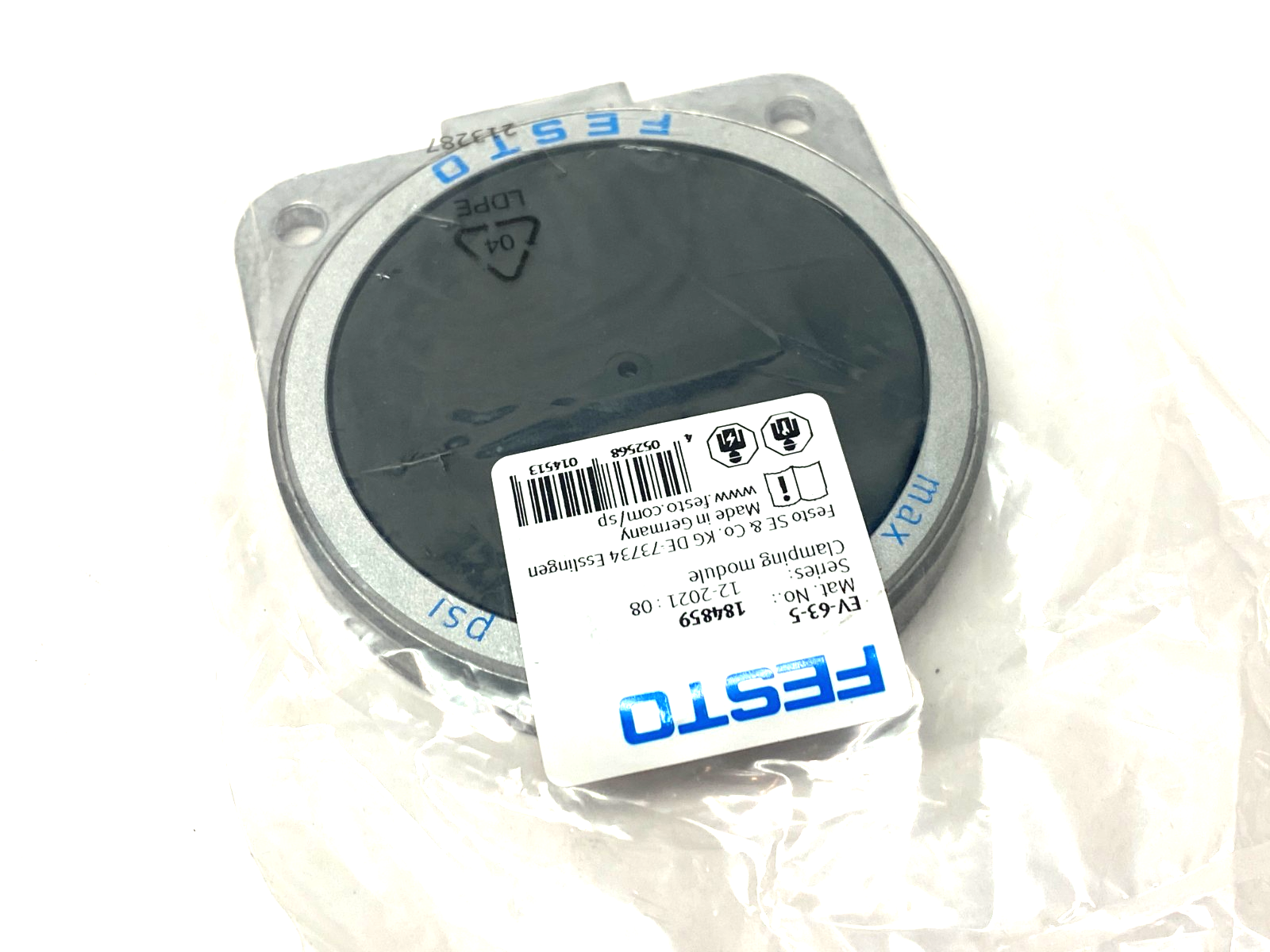 Festo EV-63-5 Clamping Module 184859 - Maverick Industrial Sales