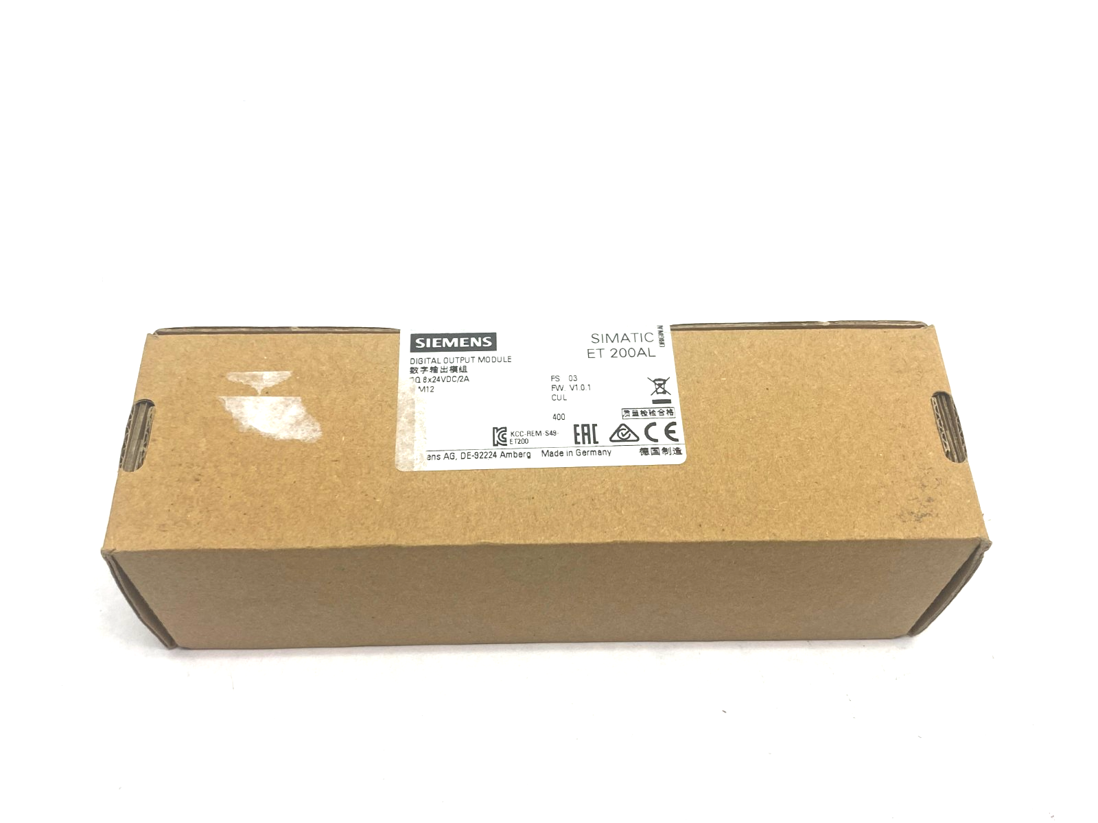Siemens 6ES7 142-5AF00-0BA0 SIMATIC ET 200AL Digital Output Module 8x24VDC/2A - Maverick Industrial Sales