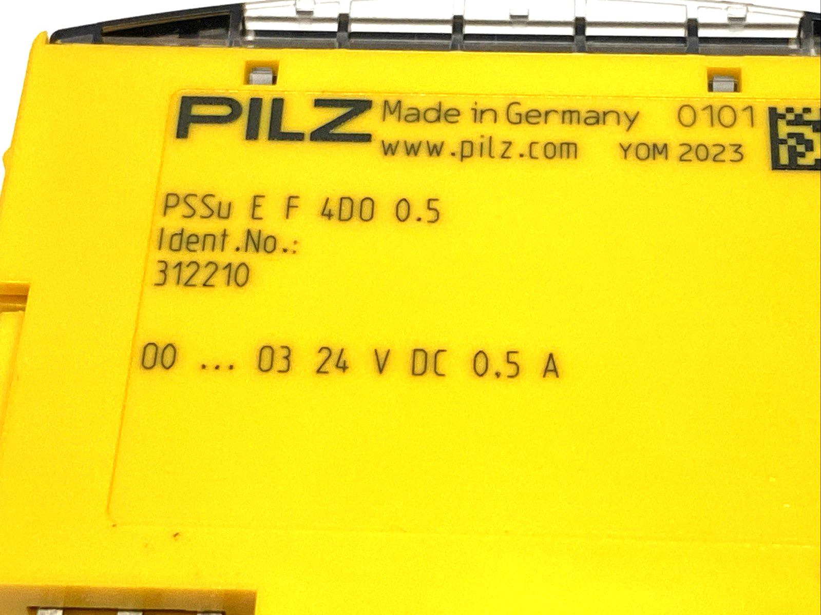 Pilz PSSu E F 4DO 0.5 Digital I/O Electronic Module, 4-Outputs 0.5A 1P 312210 - Maverick Industrial Sales