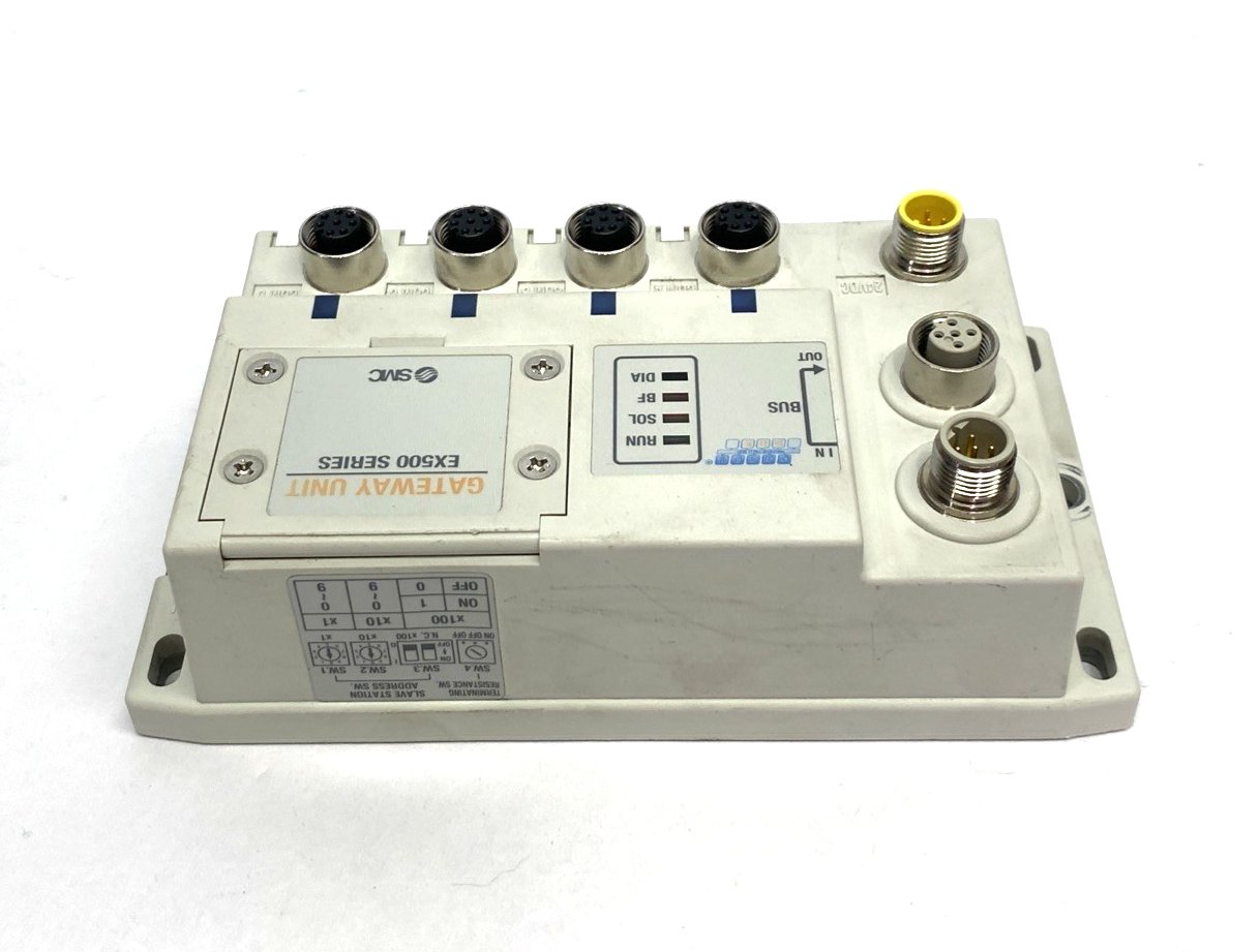 SMC EX500-GPR1A PROFIBUS Serial Interface IO Unit, 64/64 - Maverick Industrial Sales