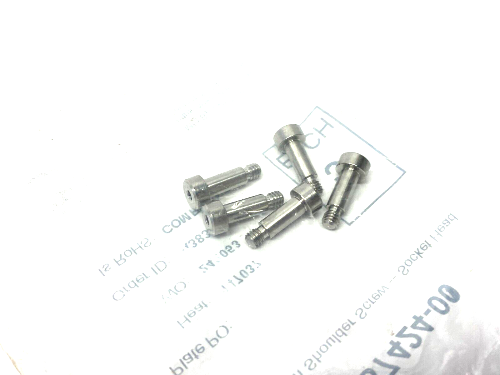 Lyn-Tron SS7424-00 Precision Socket Head Shoulder Screw PKG OF 5 - Maverick Industrial Sales