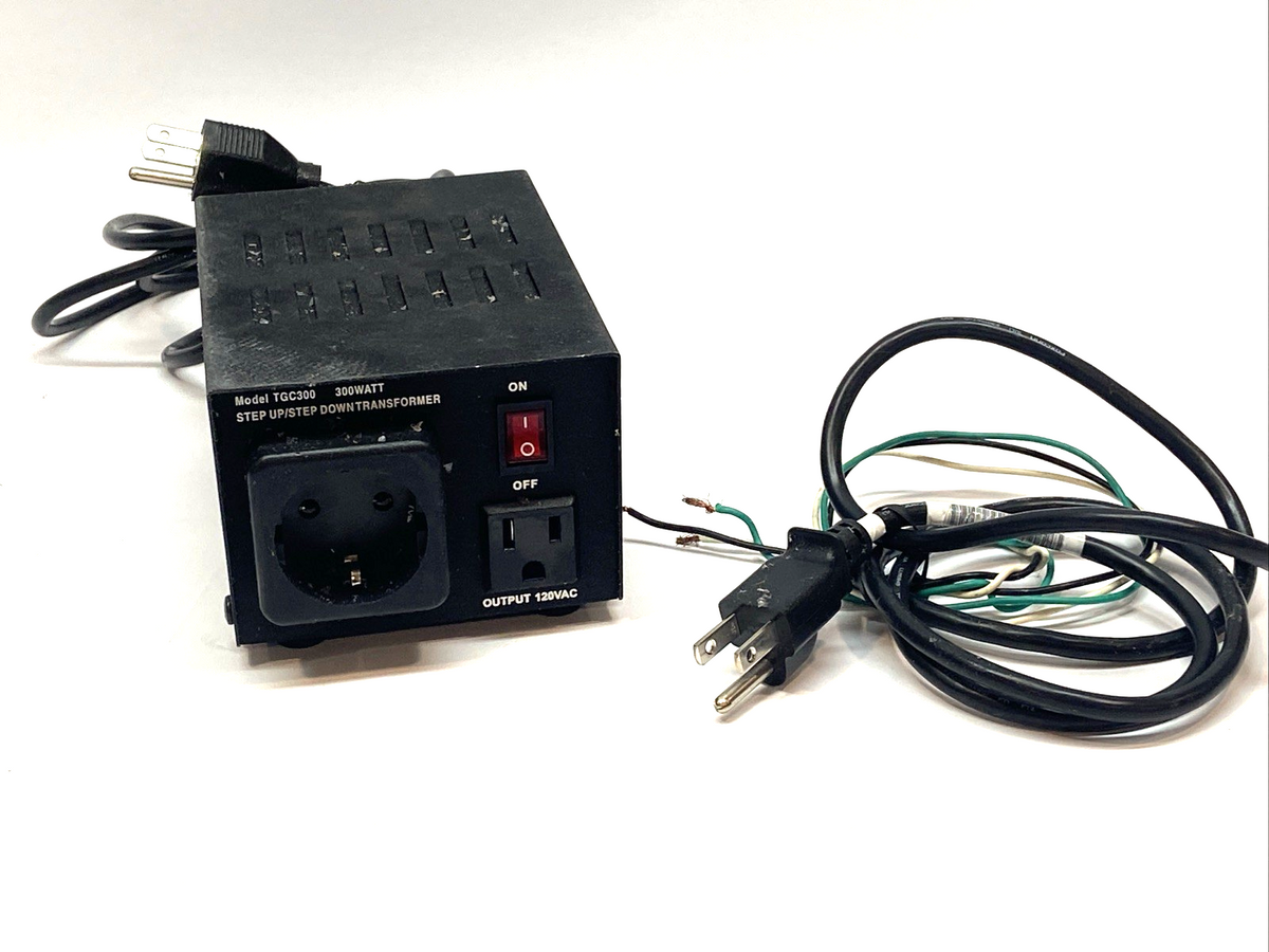 Voltage Valet TGC300 Step-Up/Step-Down Transformer 300W 120VAC Output - Maverick Industrial Sales