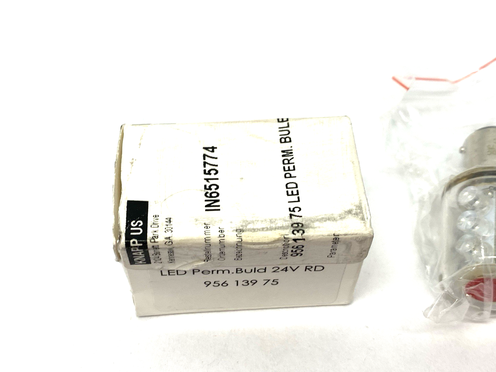 Werma 956.139.75 Permanent LED Beacon Bulb 24V Red - Maverick Industrial Sales