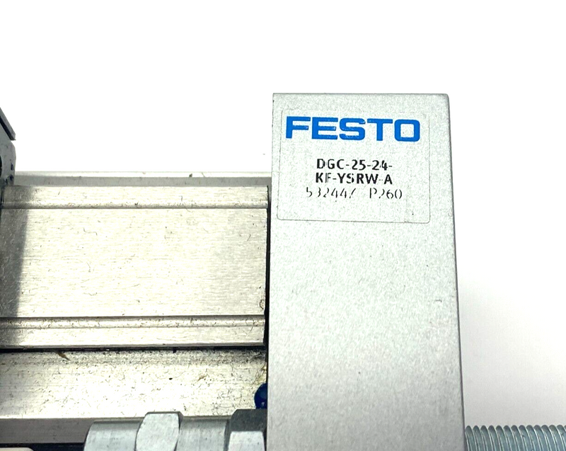 Festo DGC-25-24-KF-YSRW-A Dbl-Acting Linear Drive Dual Shock Absorption 532447 - Maverick Industrial Sales