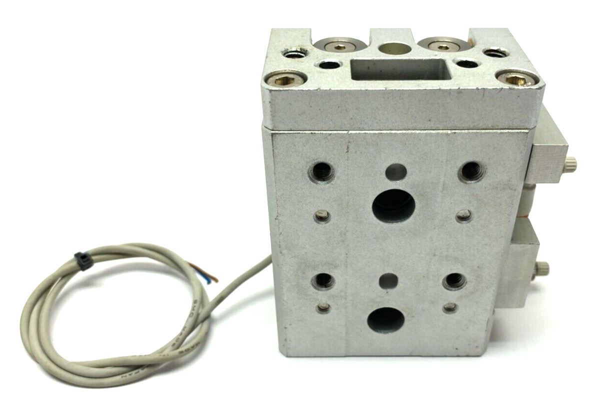 MXS16-20 | SMC Guided Pneumatic Cylinder 16mm Bore 20mm Stroke - Used - Maverick Industrial Sales