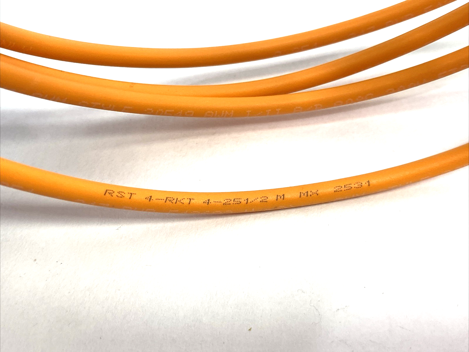 RST 4-RKT 4-251/2M | Lumberg Automation Connection Cable M12 M to F 4-Pin 2m - New – Open box - Maverick Industrial Sales
