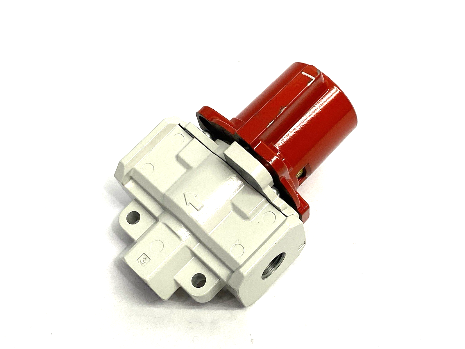 VHS40-N02B-Z | SMC Single-Action Lockout/Relief Valve, 3-Port, 15~150psi, Hand Op. - Used - Maverick Industrial Sales