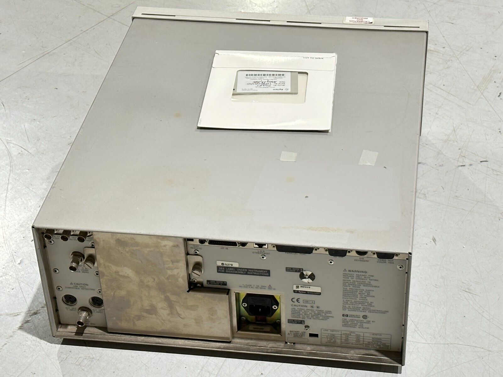 Agilent 8712ET RF Network Analyzer 300kHz - 1300MHz w/ EEPROM, ERROR/BAD SWITCH - Maverick Industrial Sales