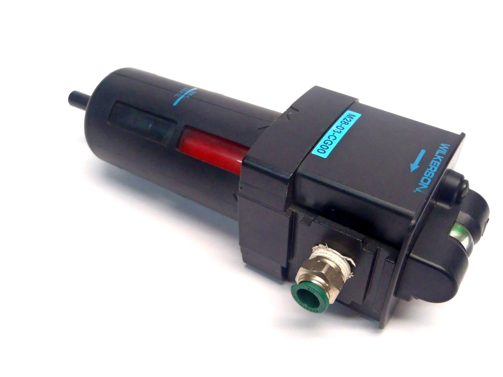 Wilkerson M28-03-CG00 Pneumatic Filter 3/8" Tube Connectors - Maverick Industrial Sales