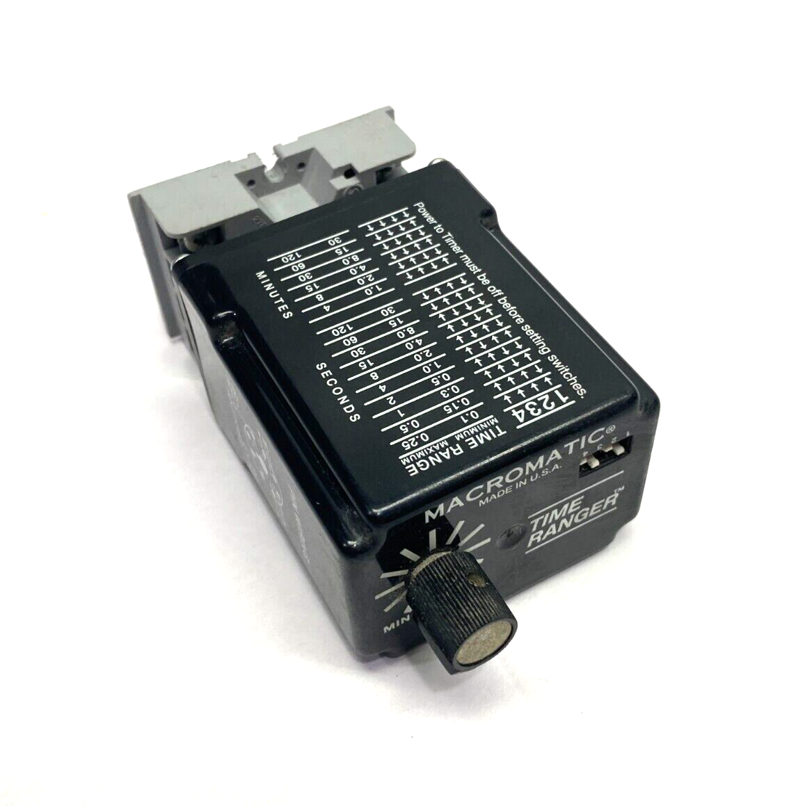 Macromatic SS-60522 Time-Ranger Programmable Interval Timing Relay 120VAC/DC - Maverick Industrial Sales
