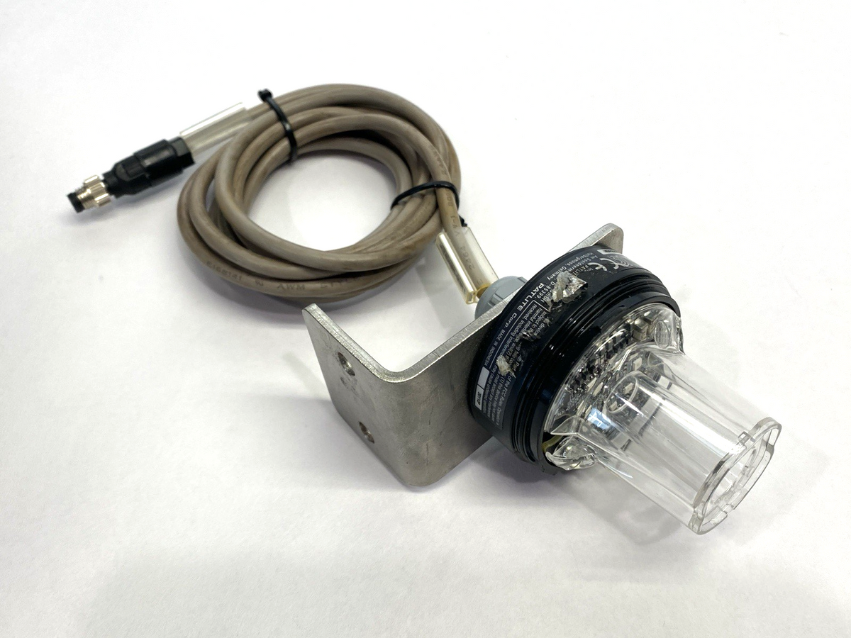 NE-M1ANN-M | Patlite Beacon 2m Cable 56mm 12-24VDC NO LIGHT COVER - Used - Maverick Industrial Sales