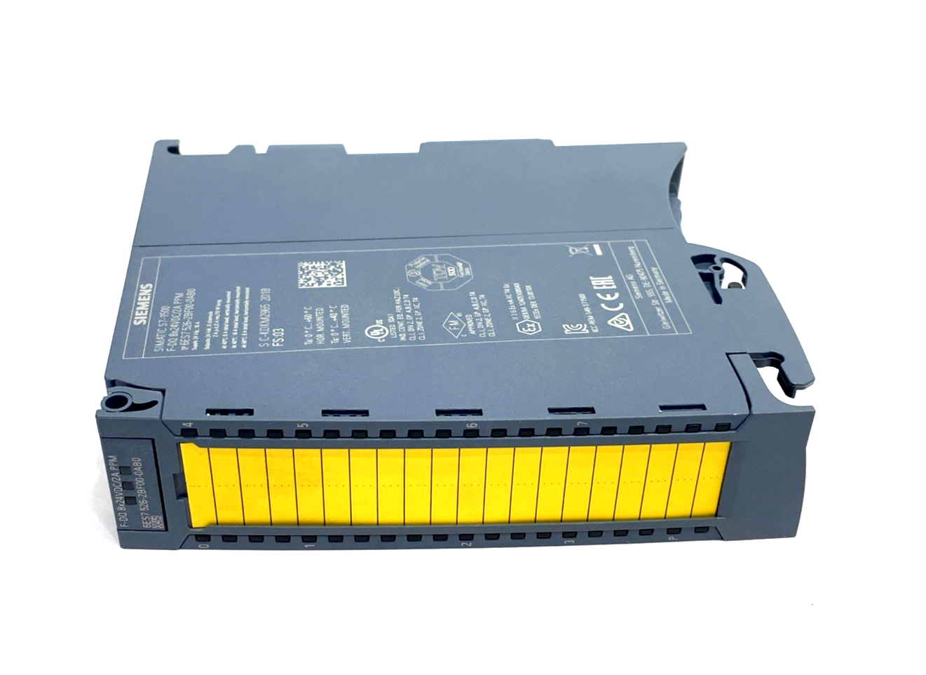 Siemens 6ES7526-2BF00-0AB0 SIMATIC S7-1500 Output Module, F-DQ 8x24 VDC/2A PPM - Maverick Industrial Sales