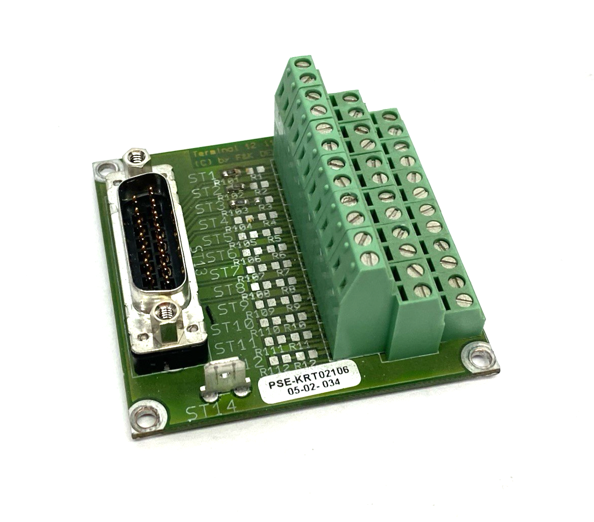 F&K Delvotec PSE-KRT02106 Breakout Amplifier Board, Terminal 12 1178 - Maverick Industrial Sales
