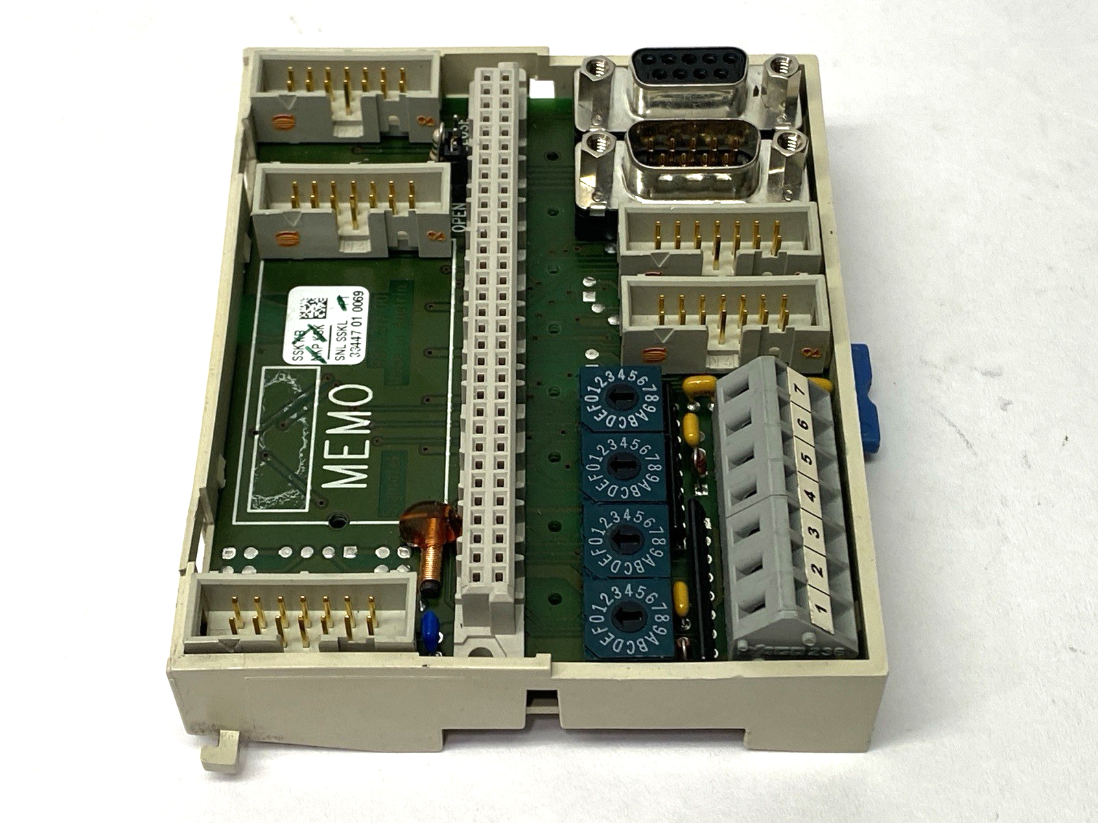 05-024-003 | Sigmatek DIAS CPU Base Terminal I/O Module DKL003 - For parts or not working - Maverick Industrial Sales