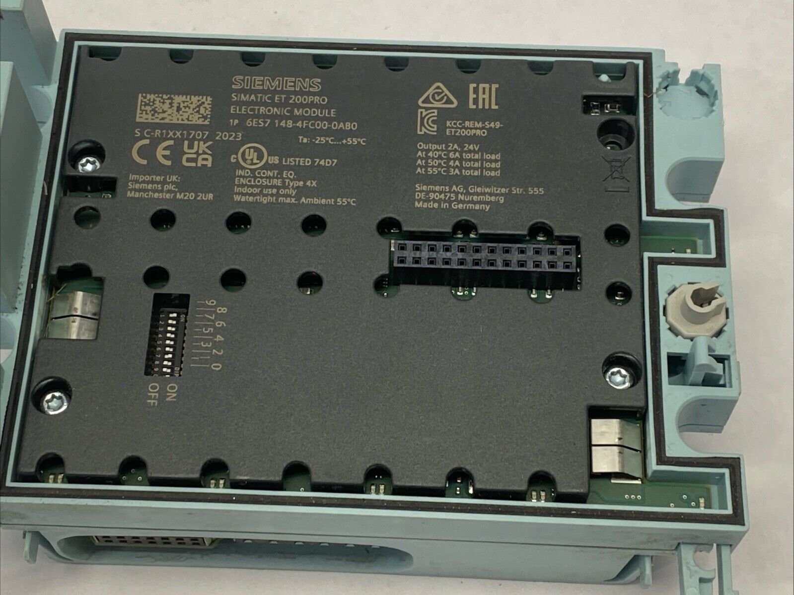 Siemens 6ES7 148-4FC00-0AB0 Simatic ET 200PRO Electronic Module 2A 24VDC - Maverick Industrial Sales