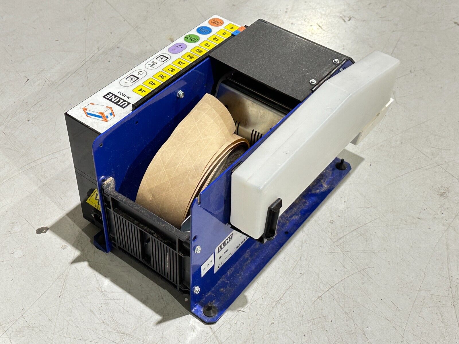 Uline H-1036 Electronic Touch Tape Dispenser w/ Heat MISSING H-1036-RLLR - Maverick Industrial Sales