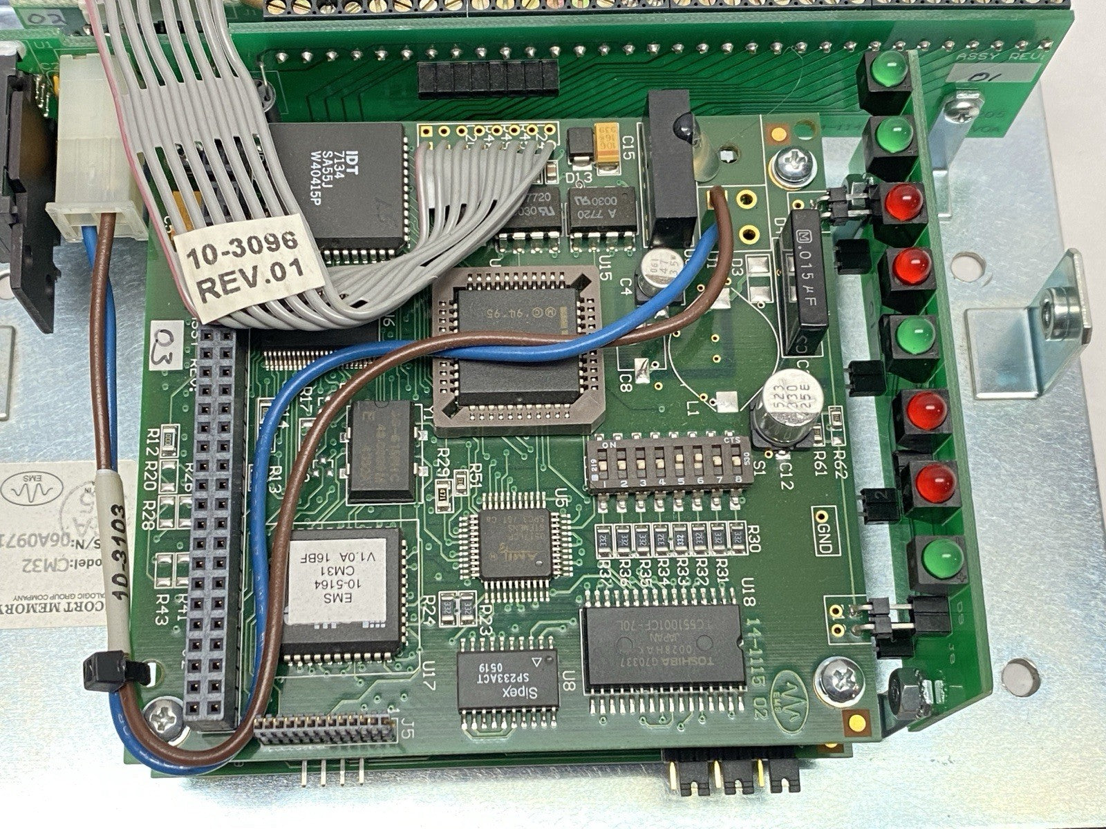 CM32 | Escort Memory Systems Profibus Module - For parts or not working - Maverick Industrial Sales