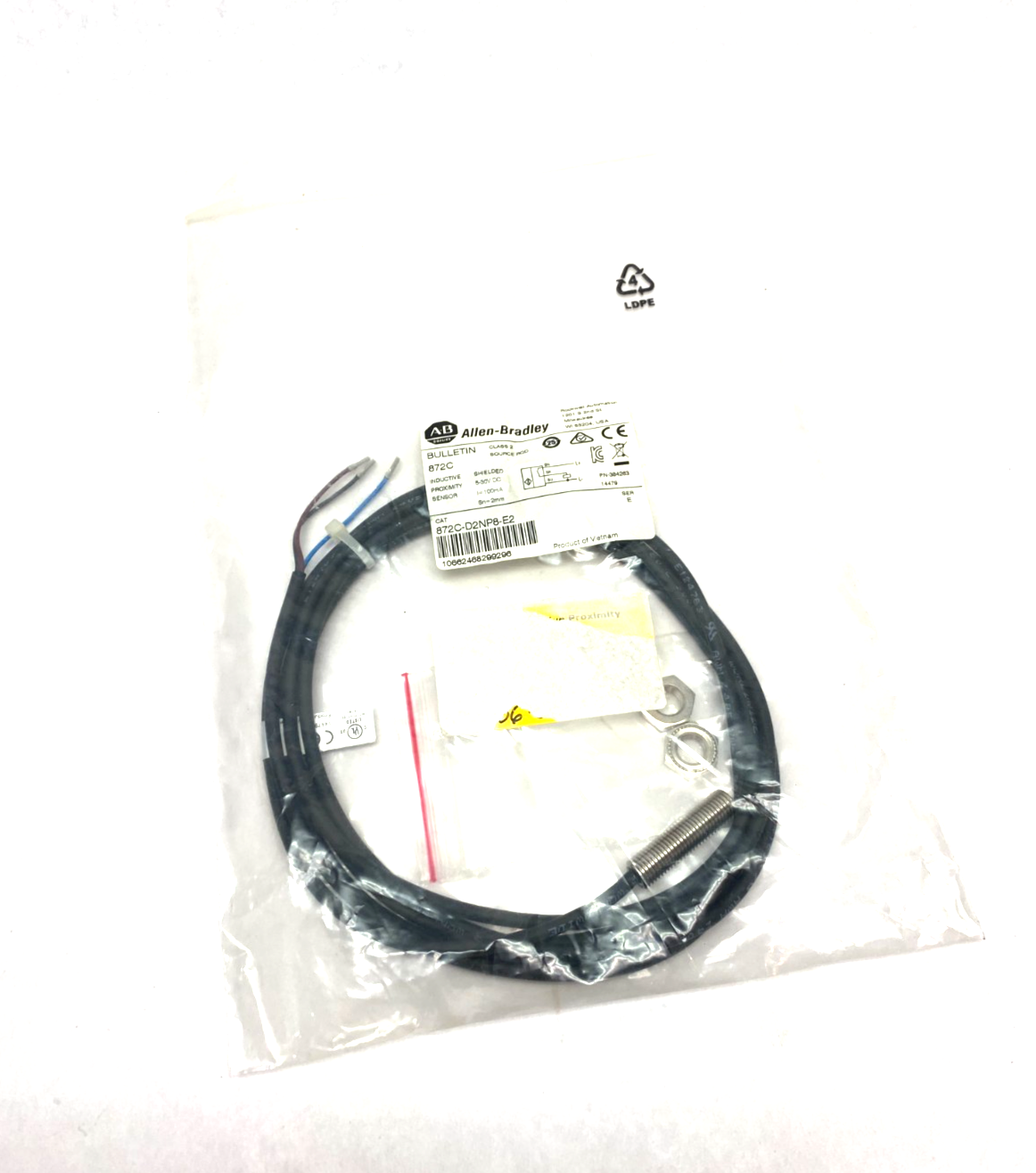 Allen Bradley 872C-D2NP8-E2 Ser. E Inductive Proximity Sensor - Maverick Industrial Sales
