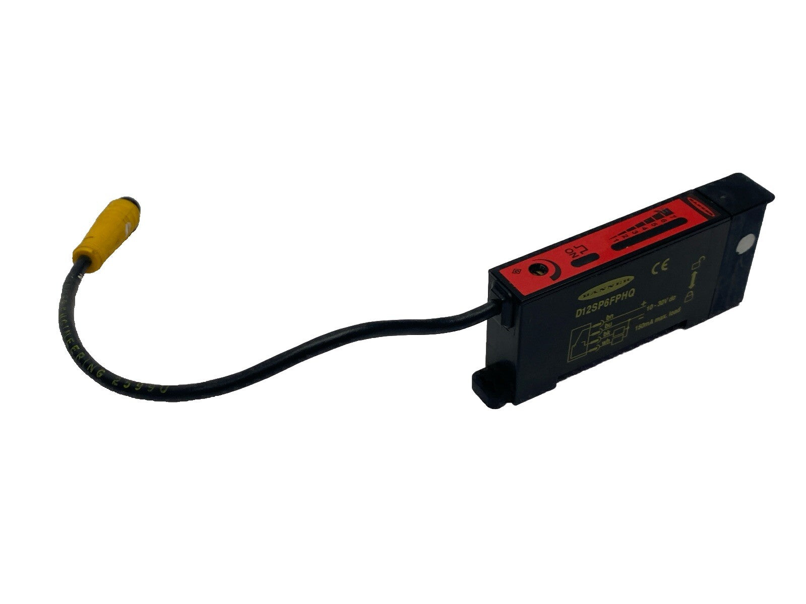 Banner D12SP6FPHQ High Power Plastic Fiber Optic Sensor 10-30VDC 34974 - Maverick Industrial Sales