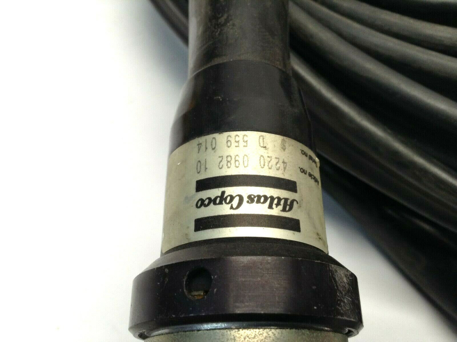 Atlas Copco 4220098210 553 Cable for Handheld Tool Nutrunner - Maverick Industrial Sales
