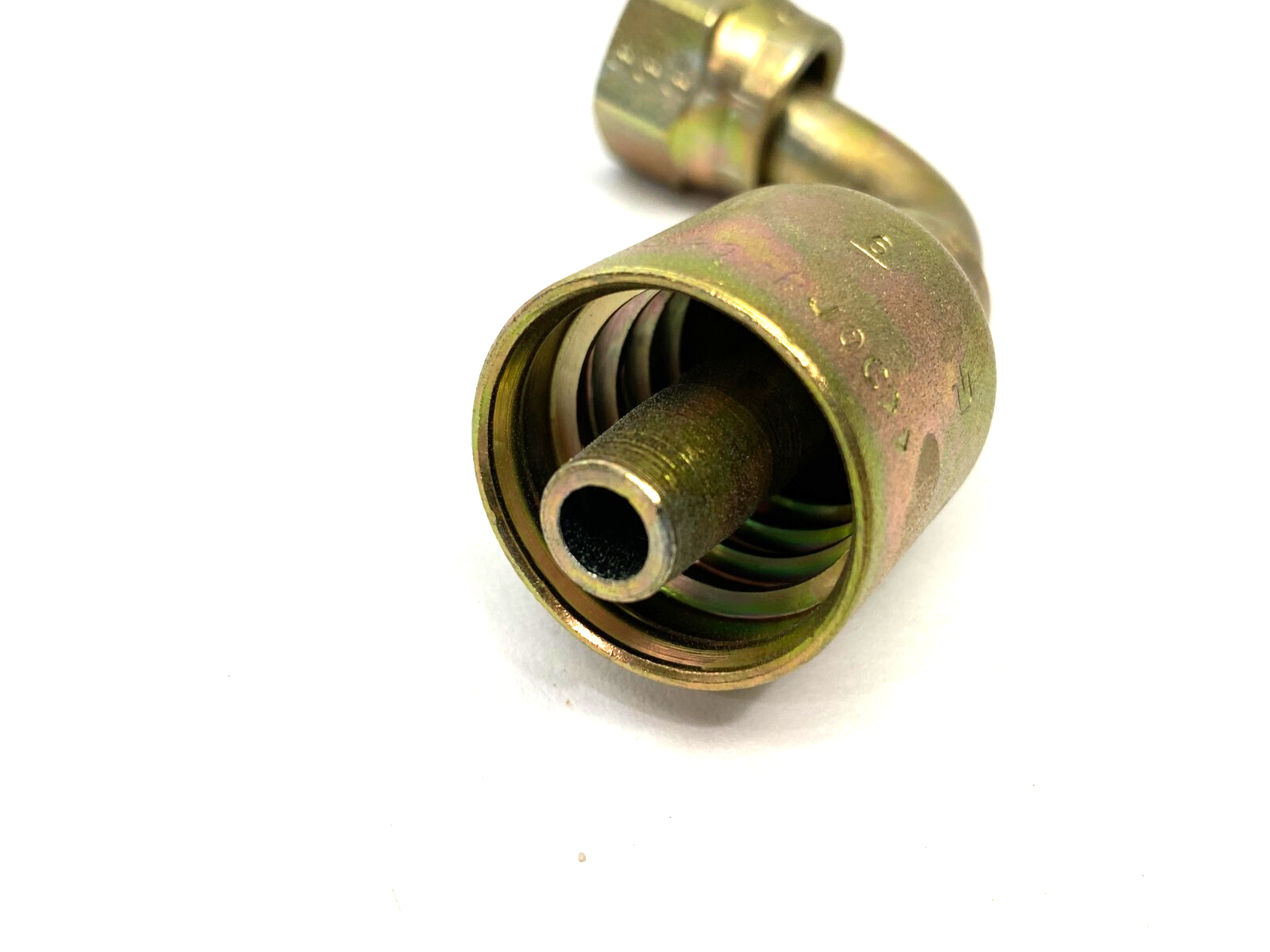 Parker 1L943-6-6 Crimp Style Hydraulic Hose JIC 37° Swivel Fitting 3/8" Hose - Maverick Industrial Sales