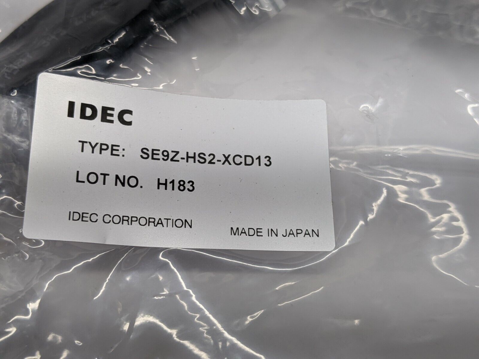 IDEC SE9Z-HS2-XCD13 Ethernet Connection Cable SE2L - Maverick Industrial Sales