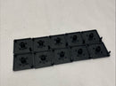 Bosch Rexroth 3842548753 Cap Cover 45X45 ESD Black LOT OF 10 - Maverick Industrial Sales