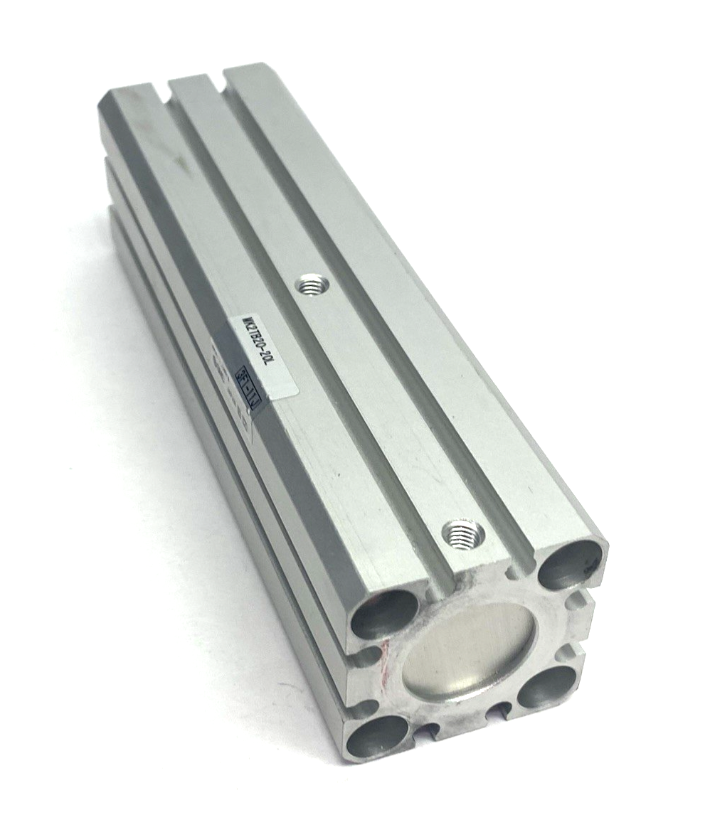 MK2TB20-20L | SMC Pneumatic Rotary Clamping Cylinder, Double-Acting, 20mm Bore - Used - Maverick Industrial Sales