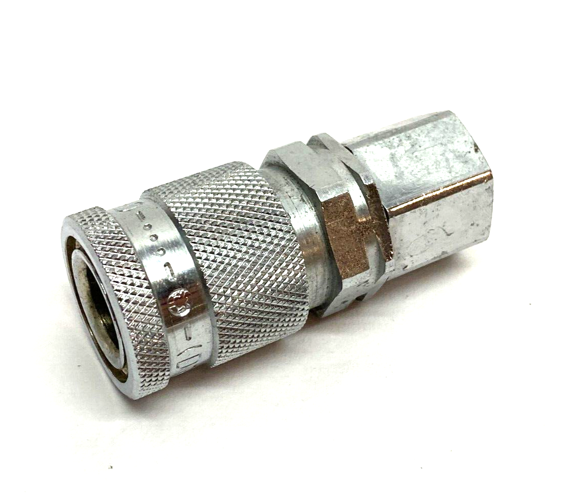 Walther Couplings LP-007-2-WR021-DN7 Self-Sealing Coupling 1/2" NPT Fem Thread - Maverick Industrial Sales