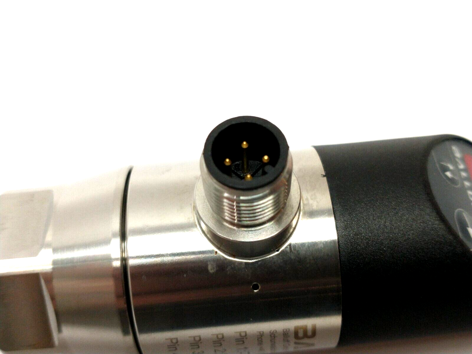 Balluff BSP0087 Pressure Sensor w/ Display M12 4-Pin BSP V010-EV002-D00S1B-S4 - Maverick Industrial Sales