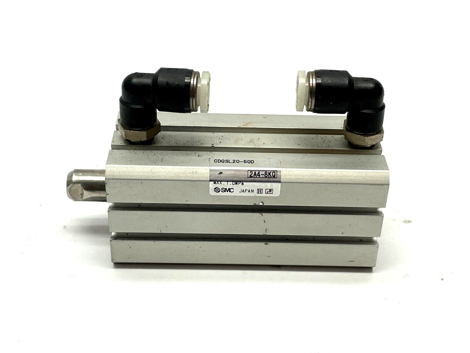 CDQSL20-50D | SMC Compact Cylinder 20mm Bore 50mm Stroke - Used - Maverick Industrial Sales