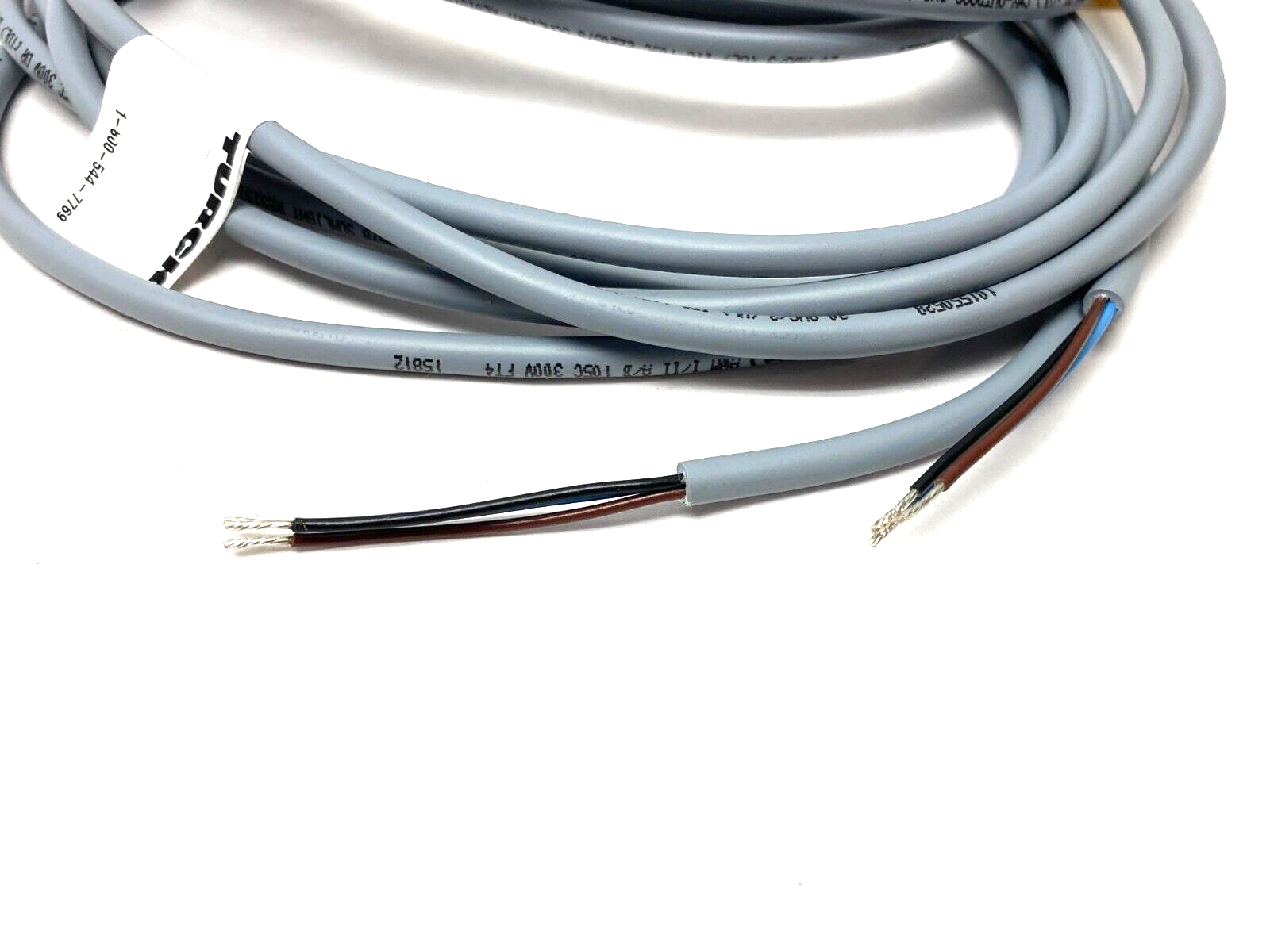 Turck VBRS 4.4-2/2 Splitter Junction Cordset M12 4-Pin to Dual Pigtail, U0117-02 - Maverick Industrial Sales