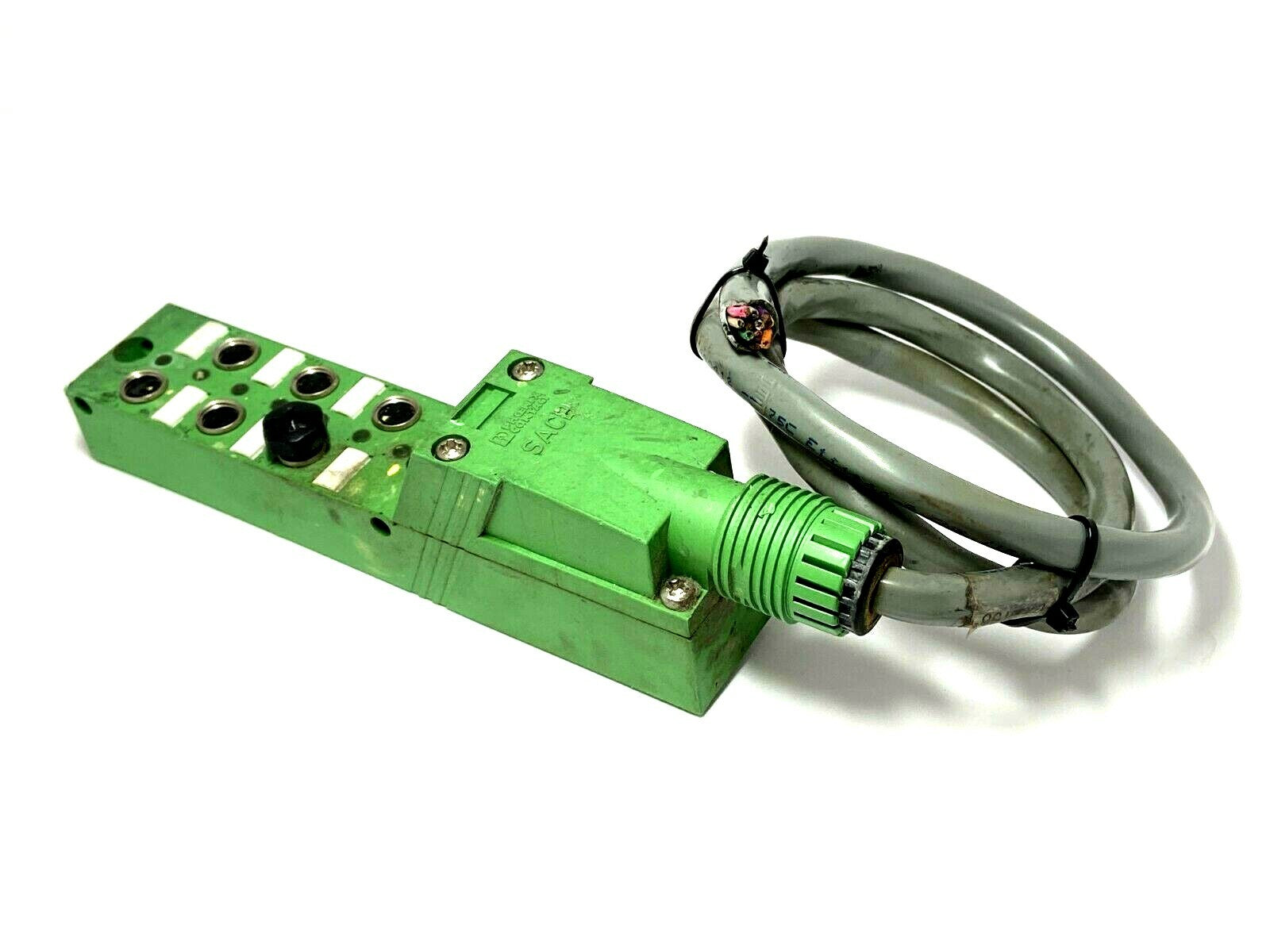 Phoenix Contact SACB-6/3-L-C-M8 1503425 M8 Sensor Actuator Box 30 VDC 8A Max - Maverick Industrial Sales