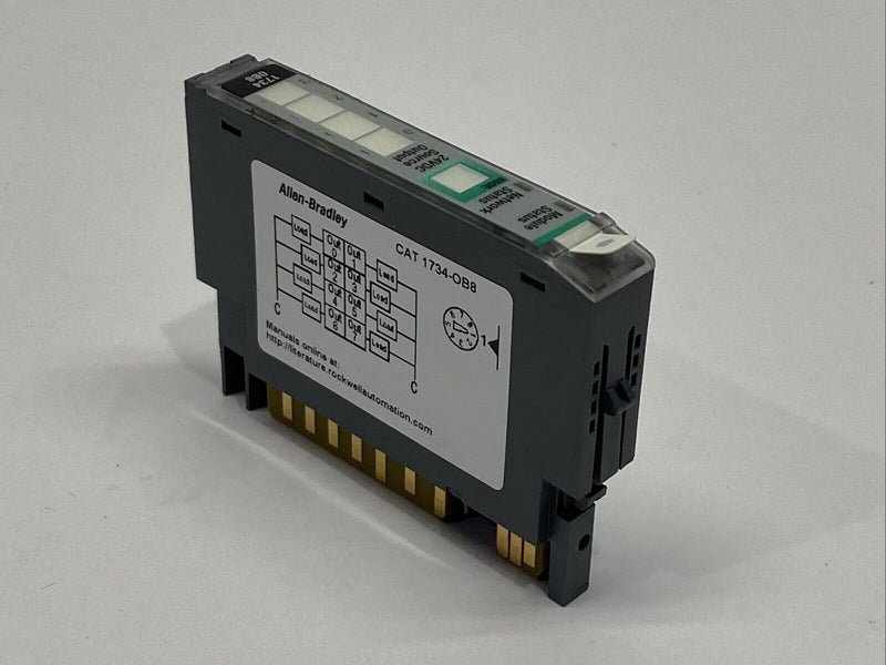 Allen Bradley 1734-OB8 Ser C FW 3.022 POINT I/O 8 Point Digital Output Module - Maverick Industrial Sales