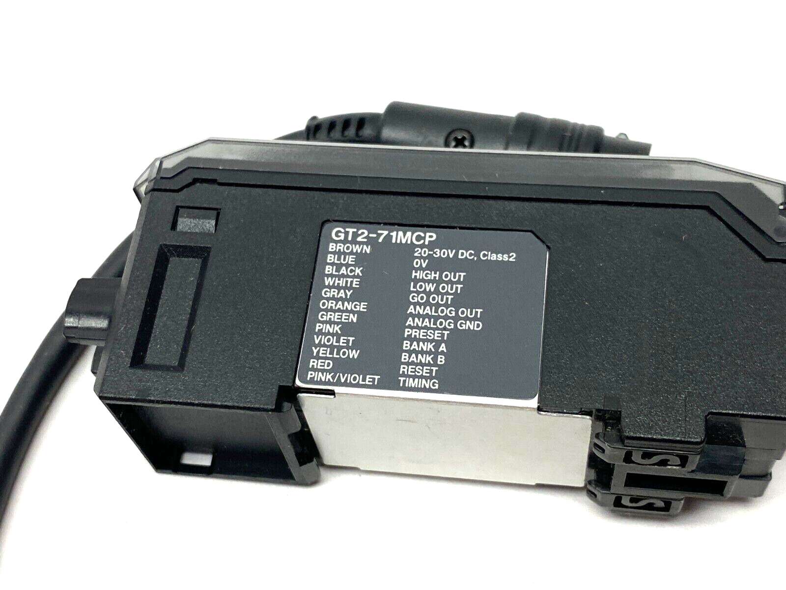 Keyence GT2-71MCP Intelligent Series GT2 Analog Output Amplifier Unit PNP Type - Maverick Industrial Sales