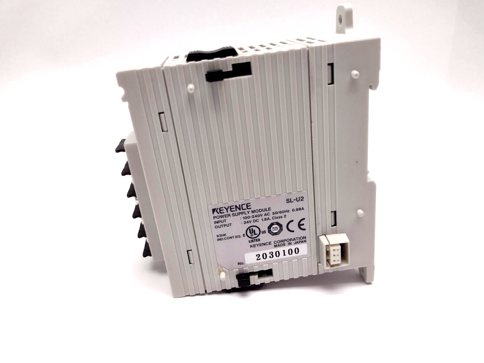 Keyence SL-U2 Power Supply Unit 120/240V AC to 24VDC 1.8A - Maverick Industrial Sales